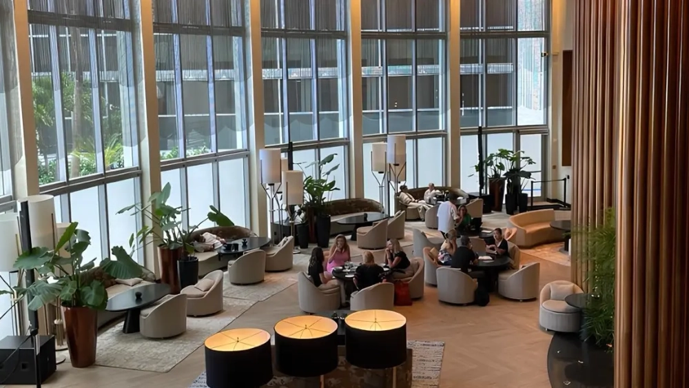 Ambius project indoor dining area