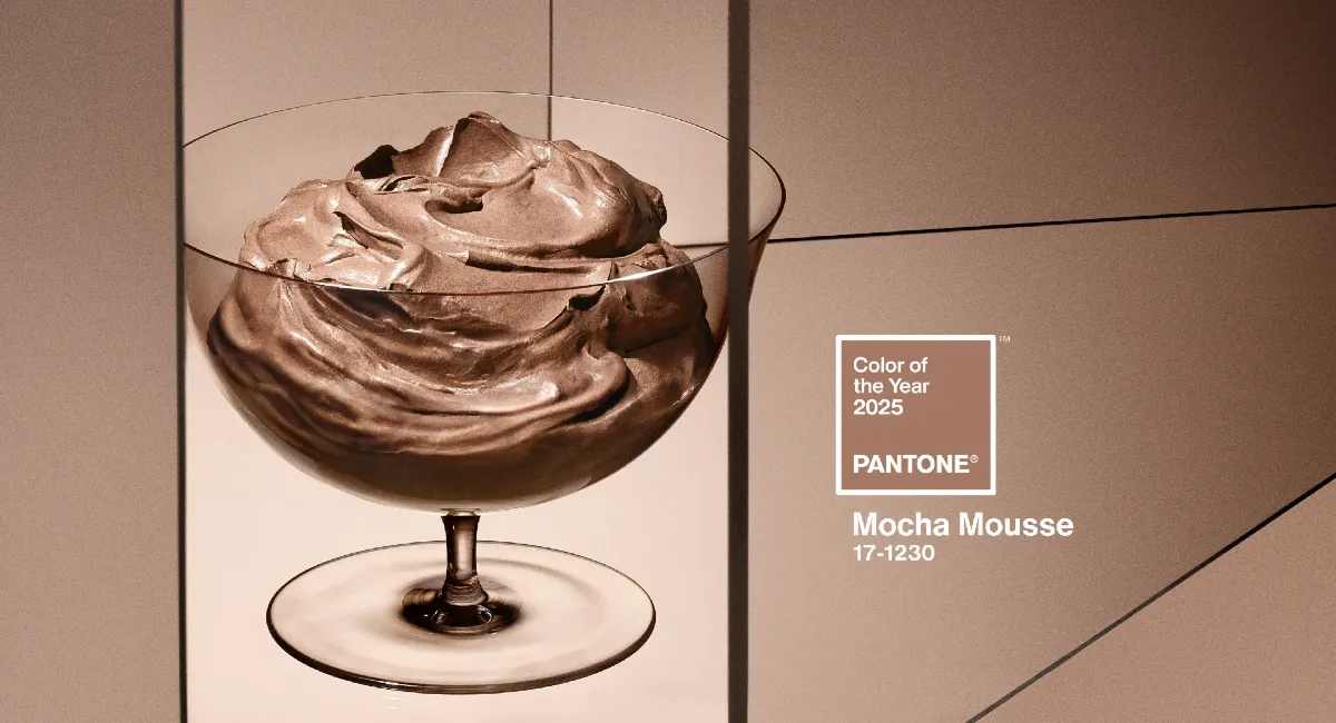 Color swatch of Mocha Mousse by Pantone® 17-1230