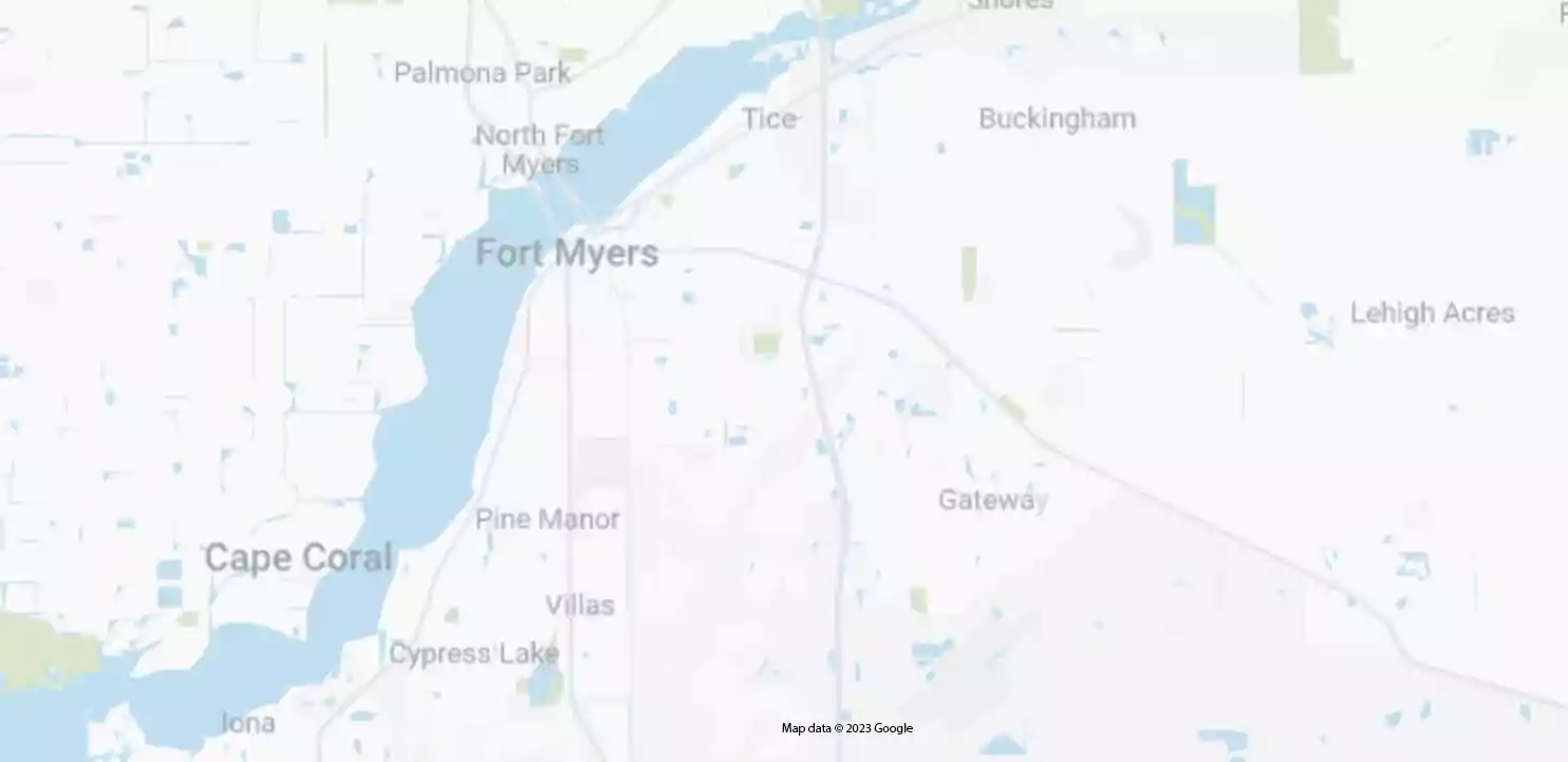 Ambius Myers, FL branch map