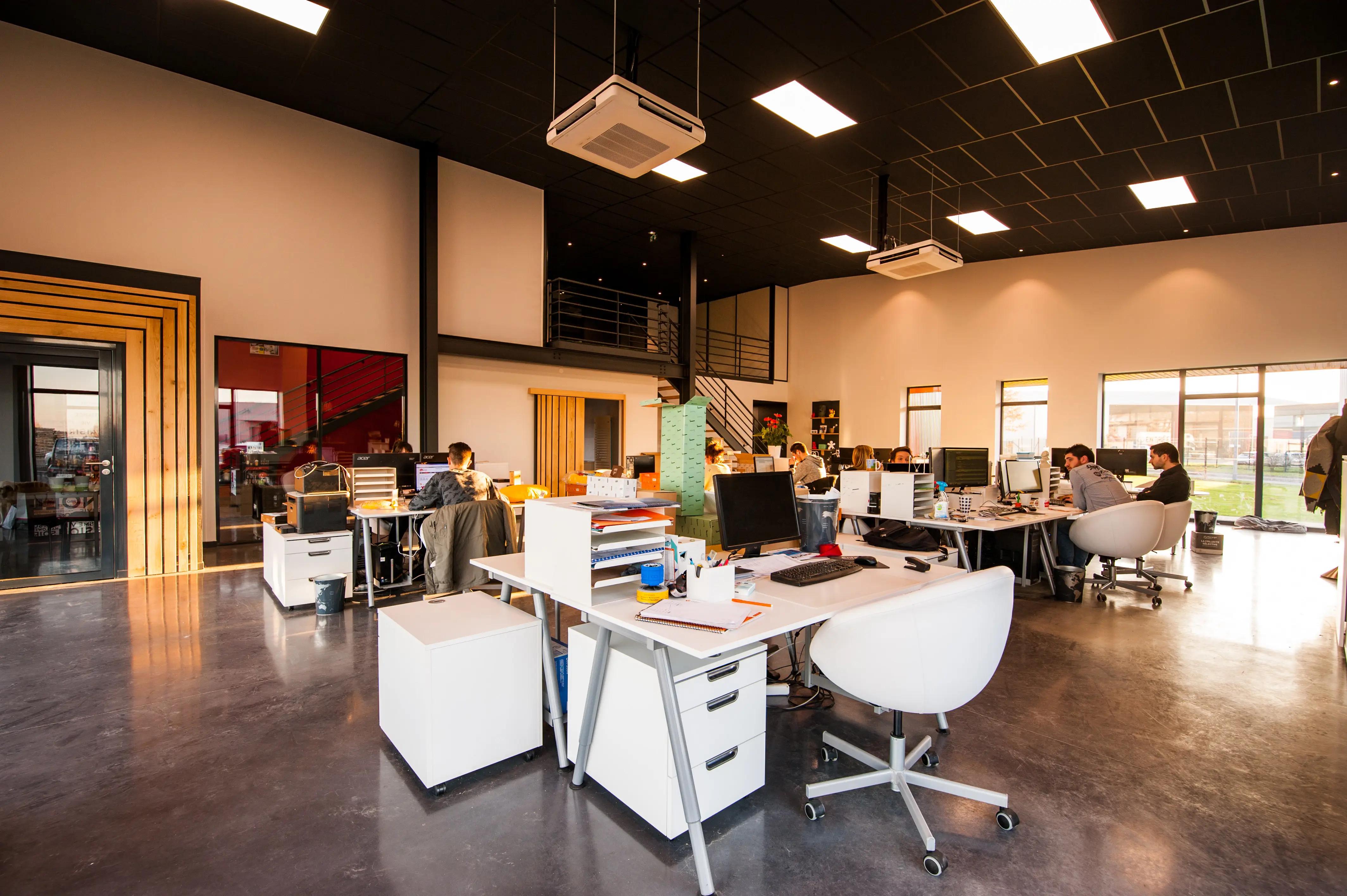 working area