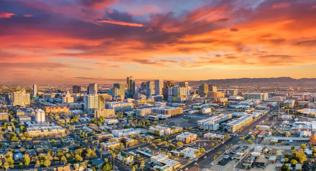Phoenix Arizona skyline