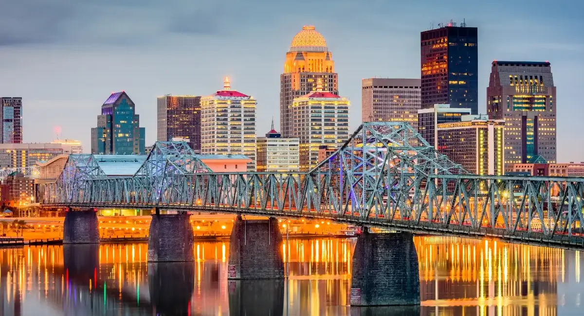 Louisville, Kentucky skyline