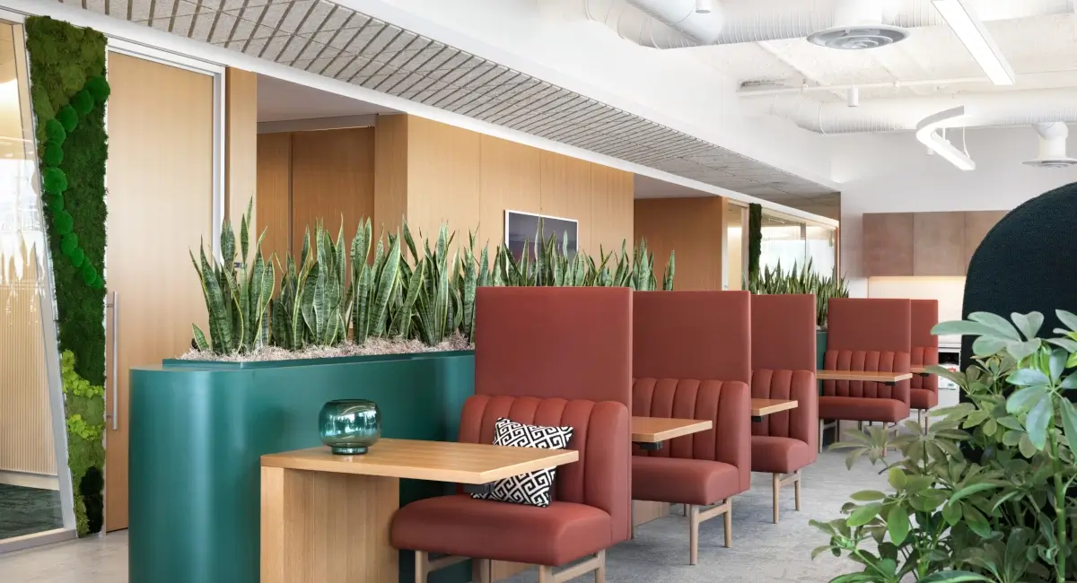 Trapezoid Moss Wall