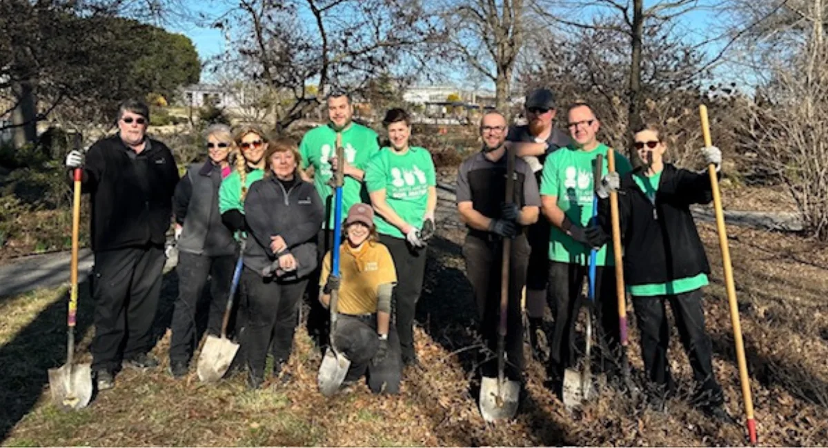 University of Tennessee Gardens Volunteer Work