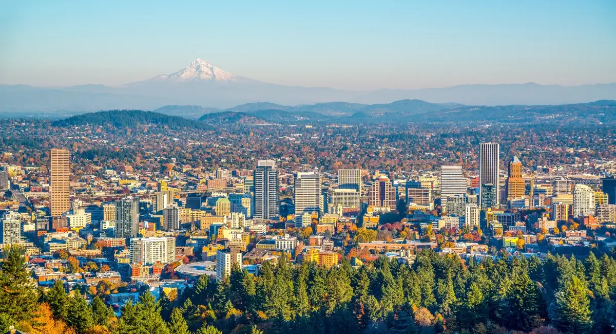 Portland, Oregon skyline
