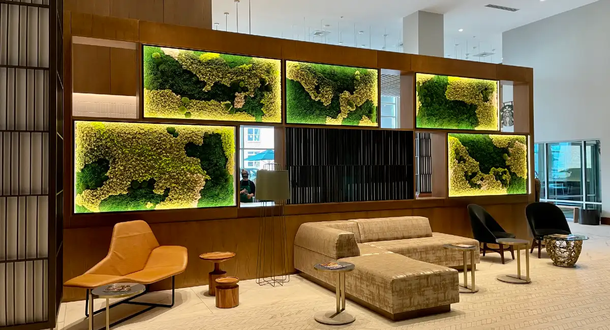 moss wall