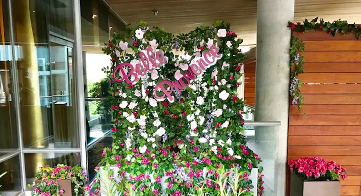 Floral arrangement for Belle Provence