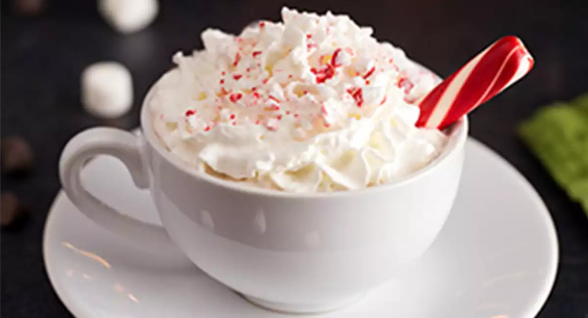 Peppermint latte