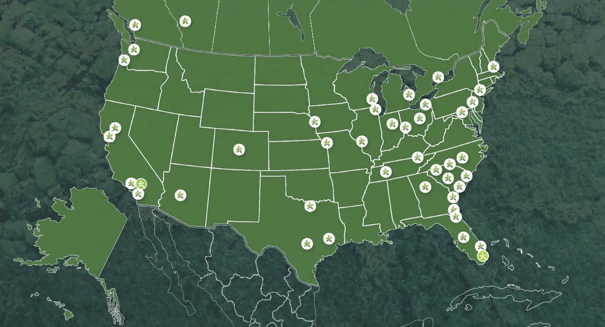 Ambius office locations in the US