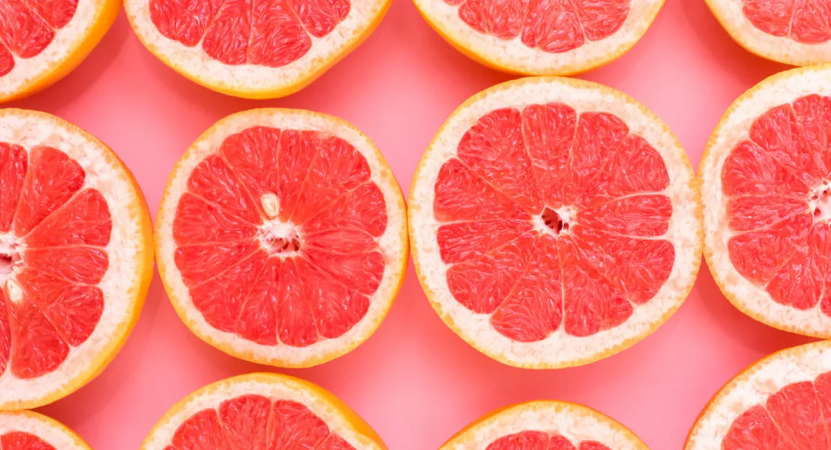 Pink grapefruit