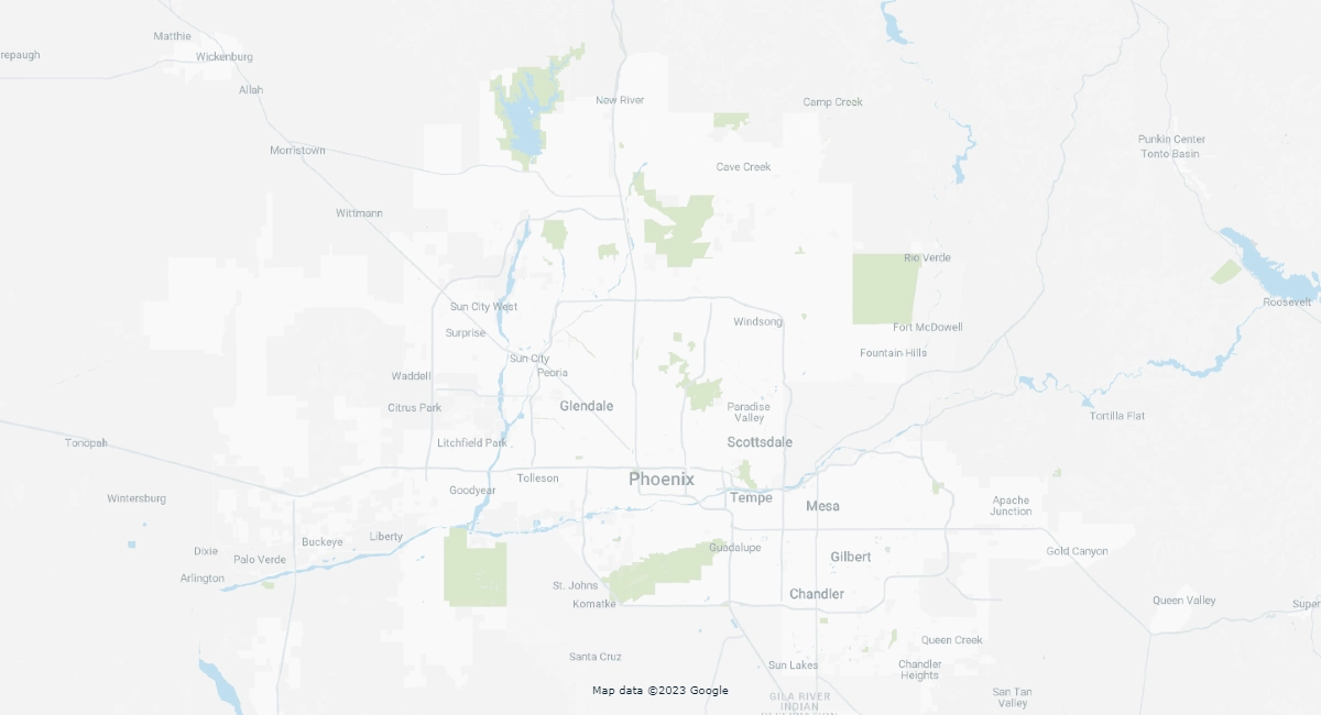 Ambius Tucson, AZ branch map