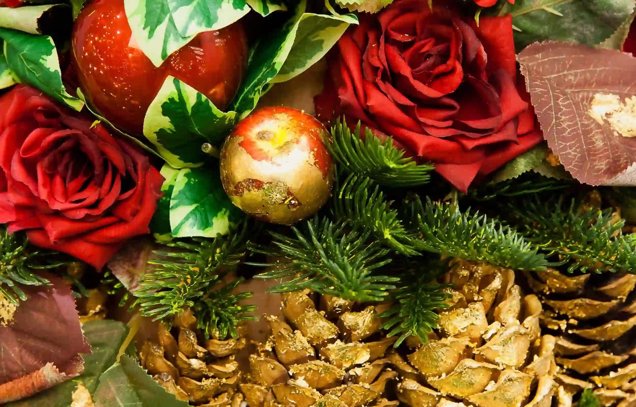 Floral fields holiday design